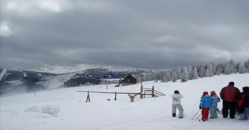 POLICEJNÍ VRTULNÍK PŘISTÁL PŘED BOUDOU